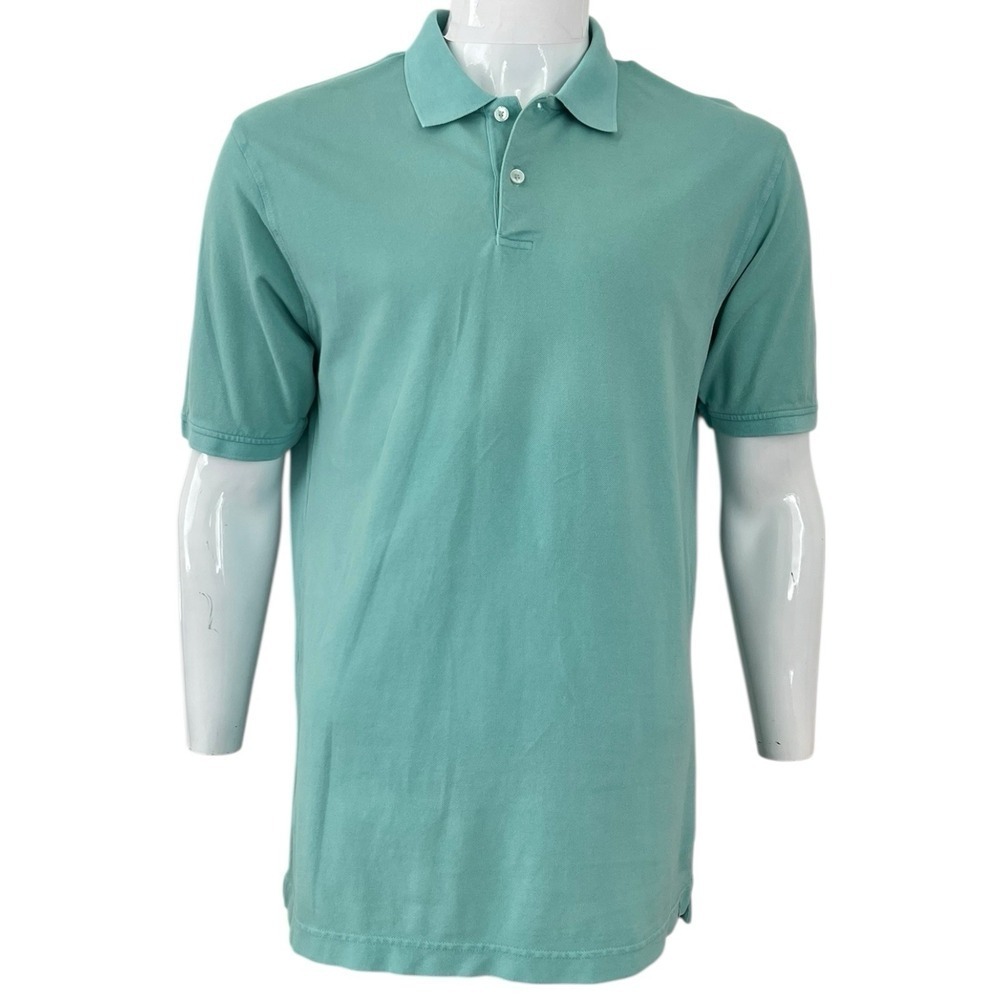 Peter Millar Polo Shirt Mens Medium M Short Sleeve Casual Golf Everyday